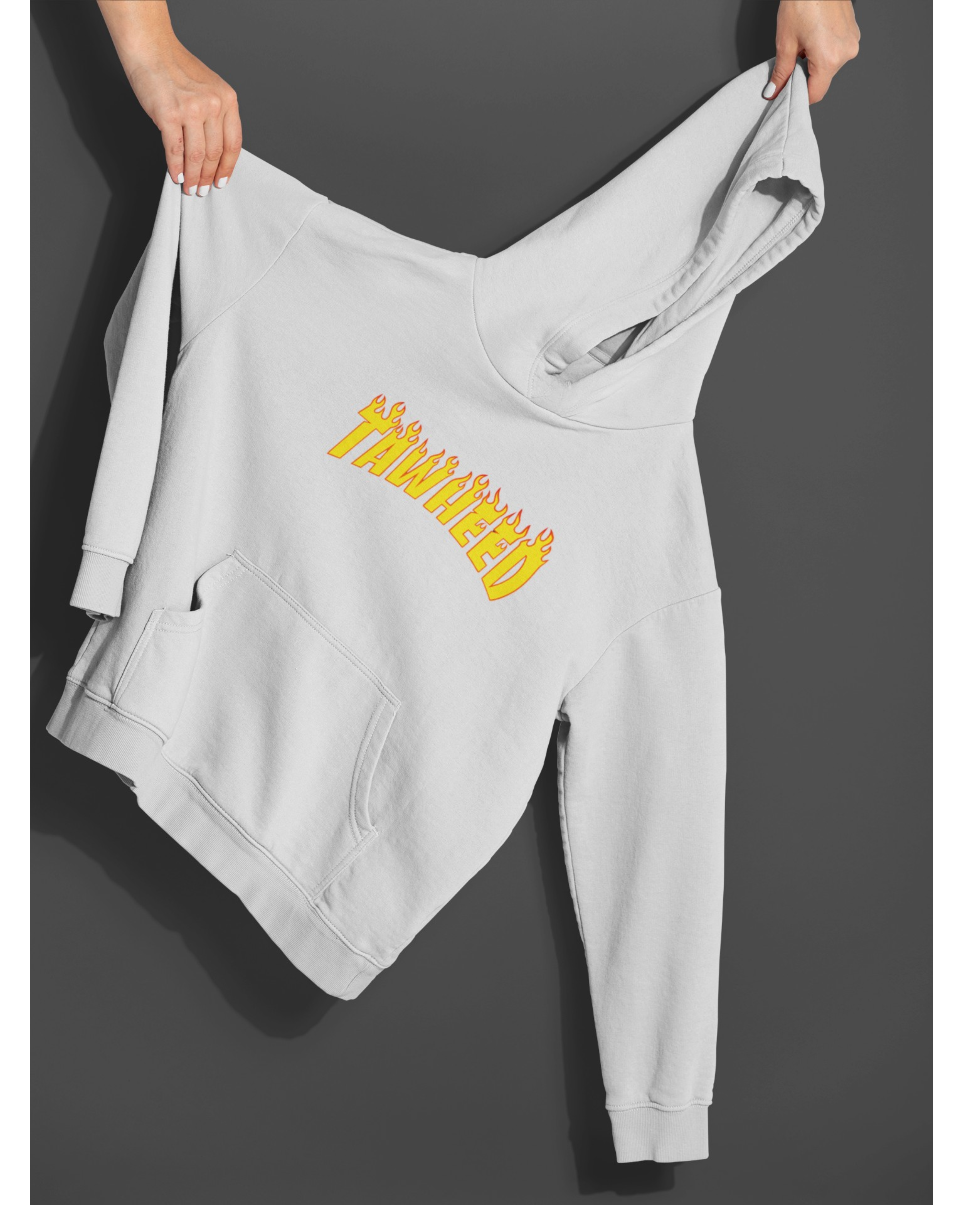 Tawheed Basıkılı Hoodie