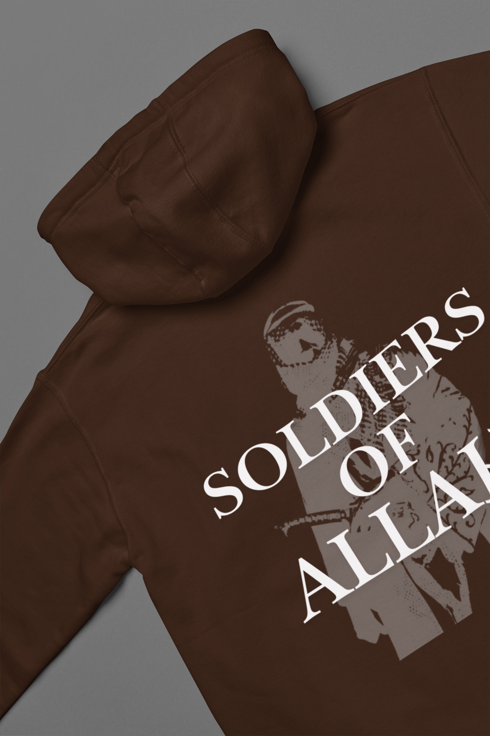 Soldiers Of Allah Sırt Baskılı Hoodie