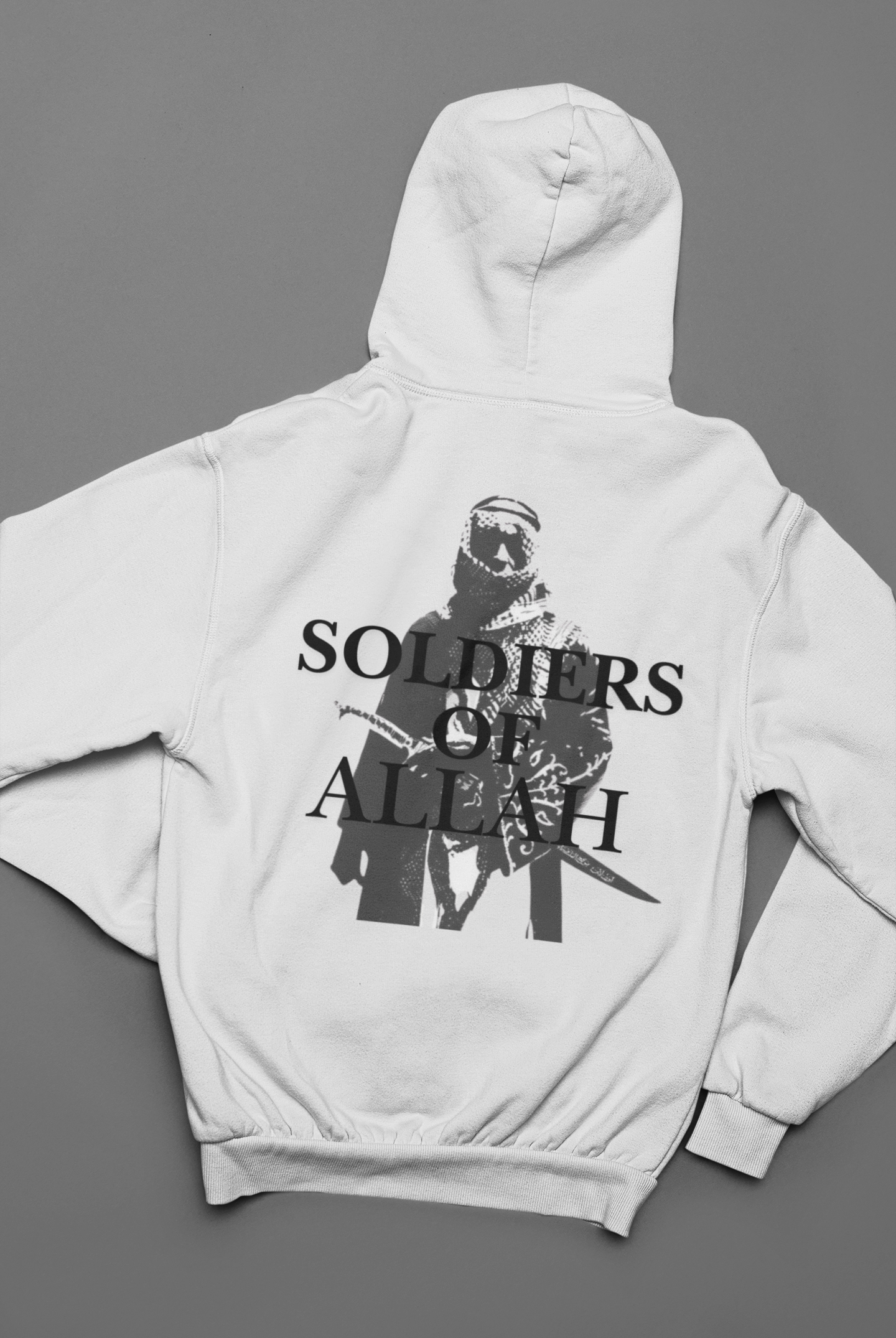 Soldiers Of Allah Sırt Baskılı Hoodie