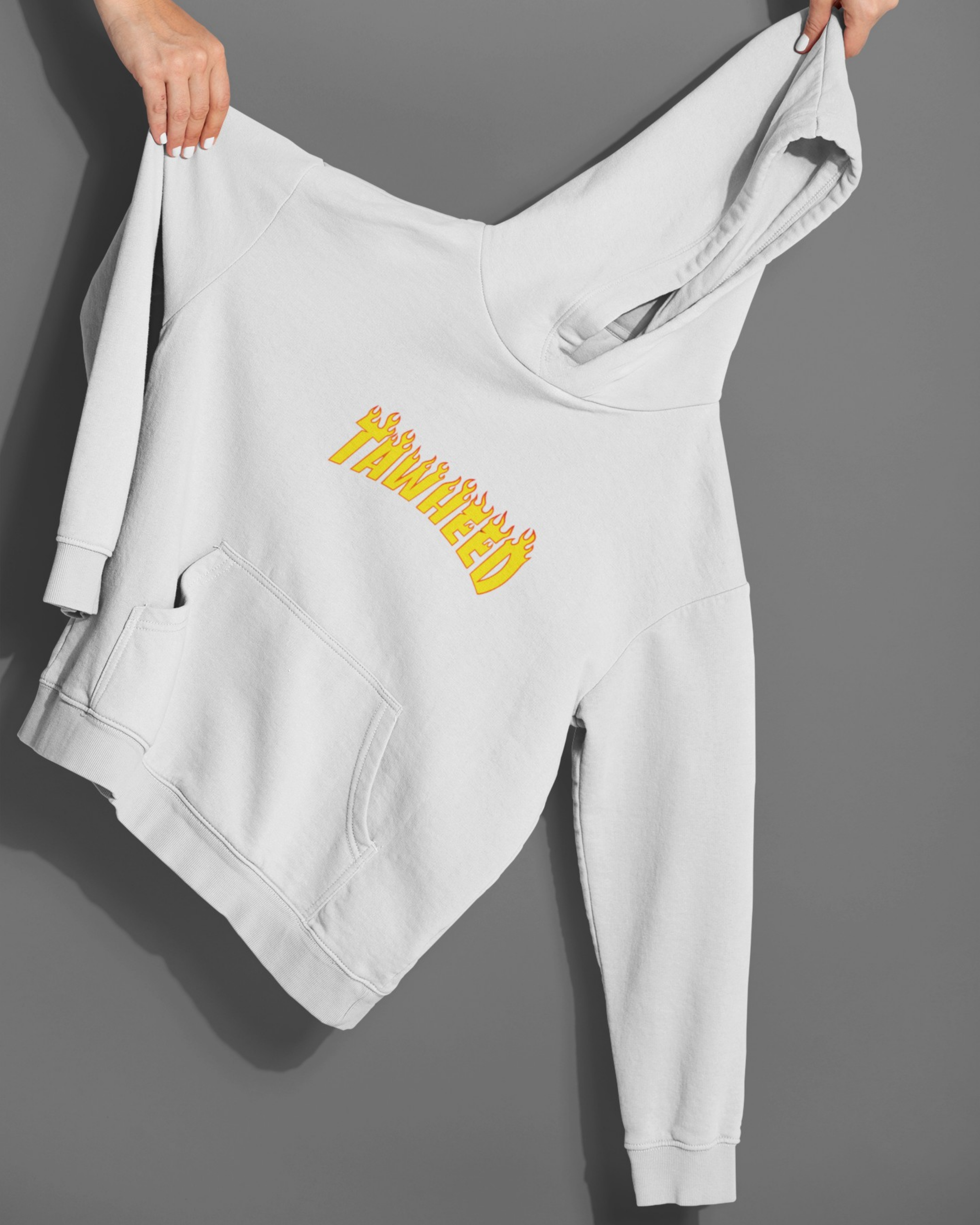 Tawheed Basıkılı Hoodie