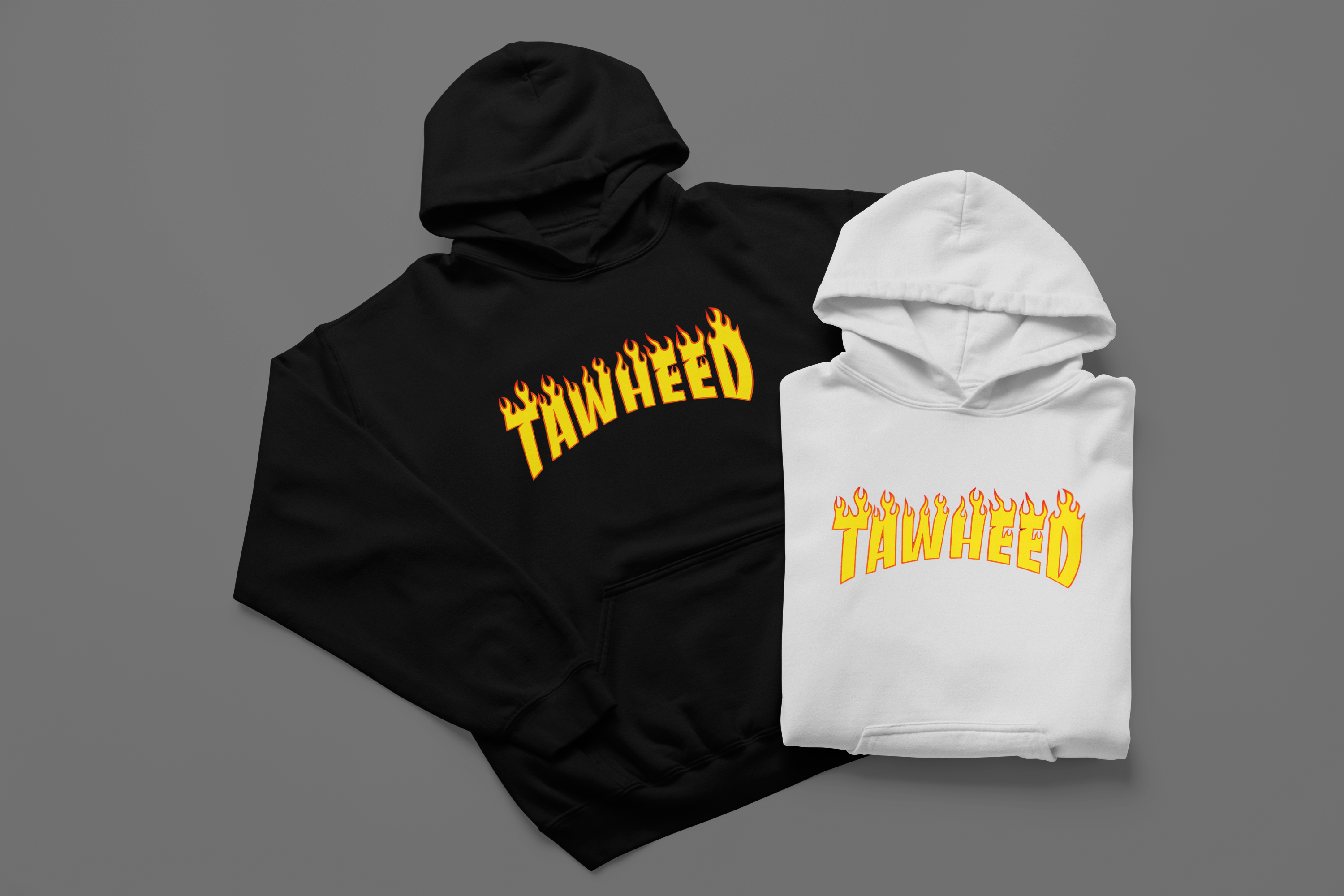 Tawheed Basıkılı Hoodie