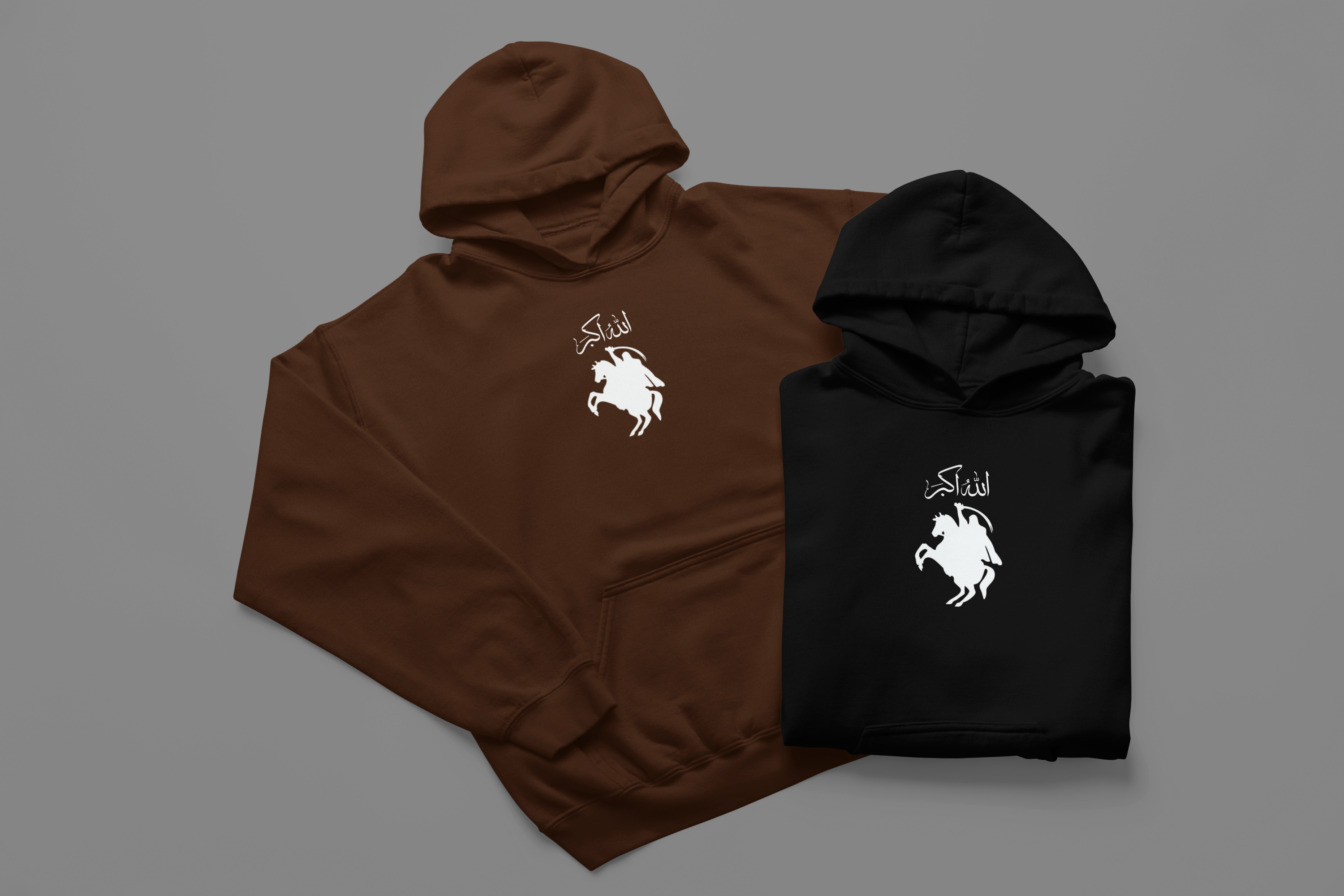 Sahabe Baskılı Hoodie