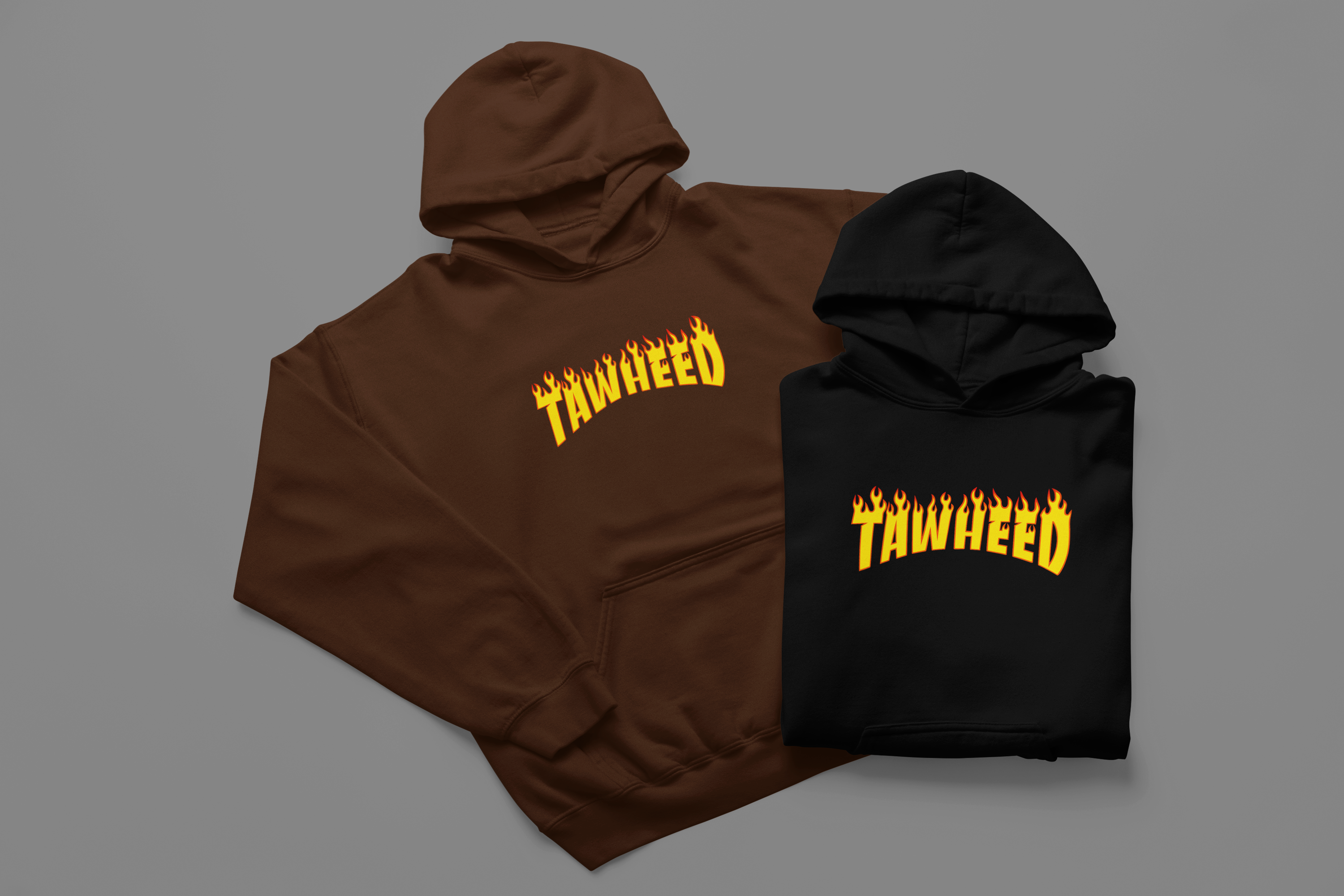 Tawheed Basıkılı Hoodie