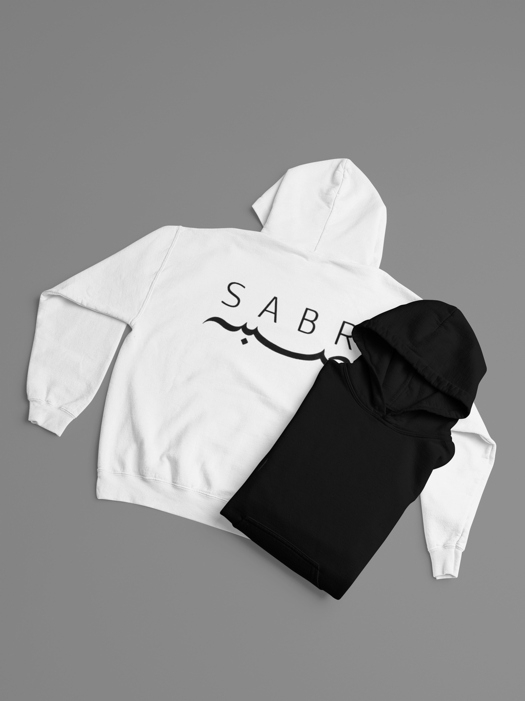 Sabr Baskılı Hoodie