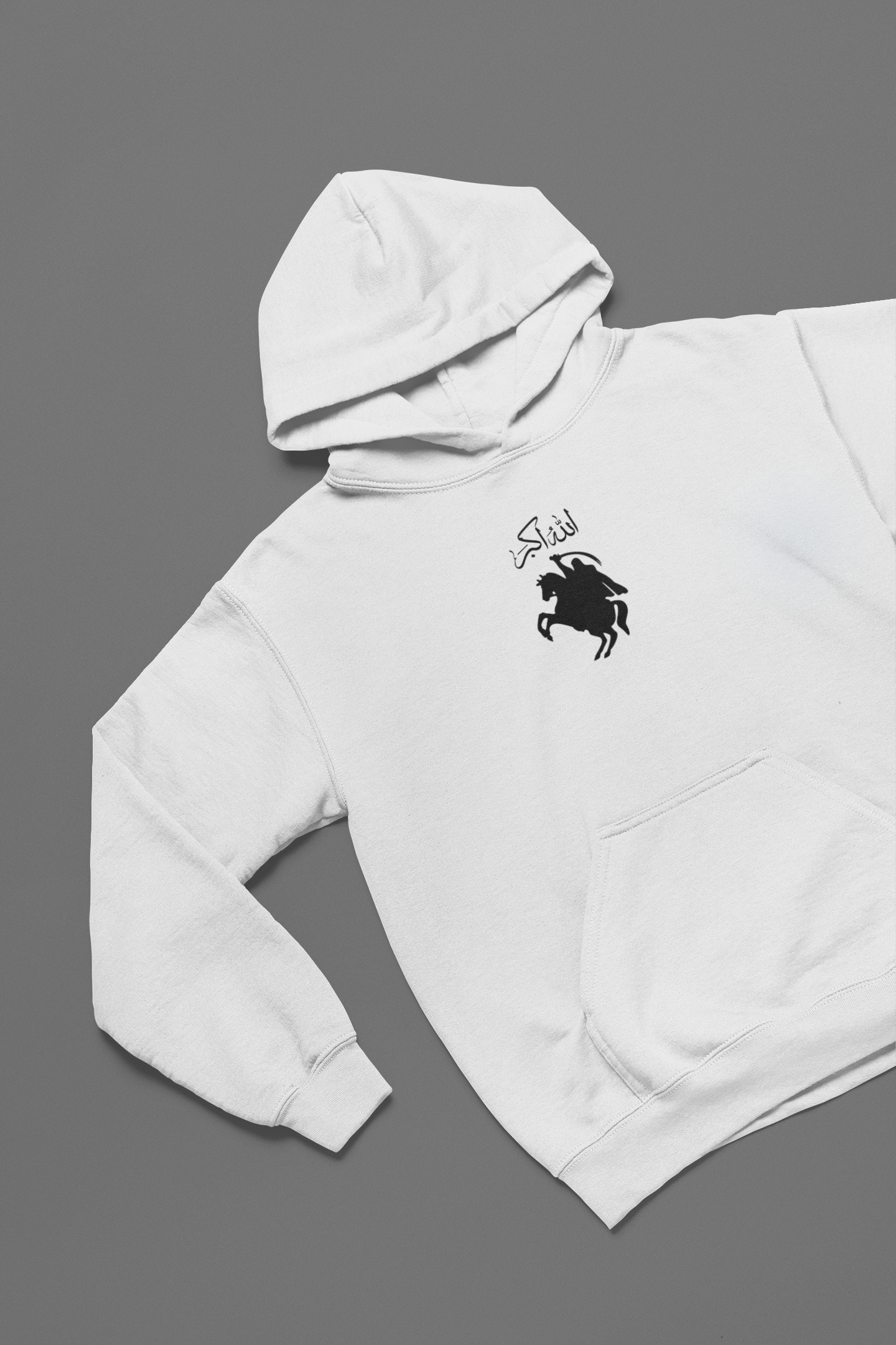Sahabe Baskılı Hoodie