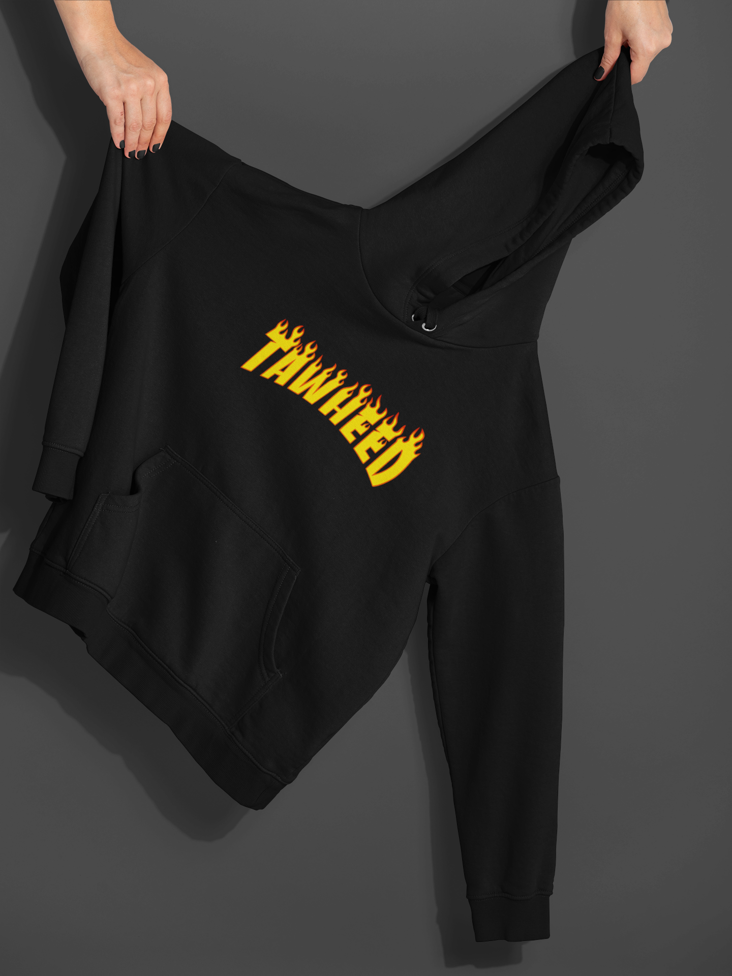 Tawheed Basıkılı Hoodie